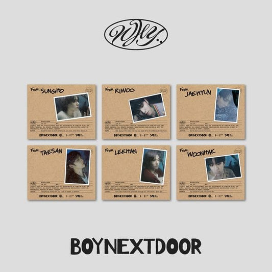 BOYNEXTDOOR - 1ST EP ALBUM WHY.. (LETTER VER.)