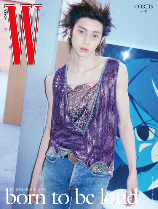 CORTIS - W KOREA MAGAZINE 2026 JUNE ISSUE E TYPE (CORTIS JUHOON COVER)